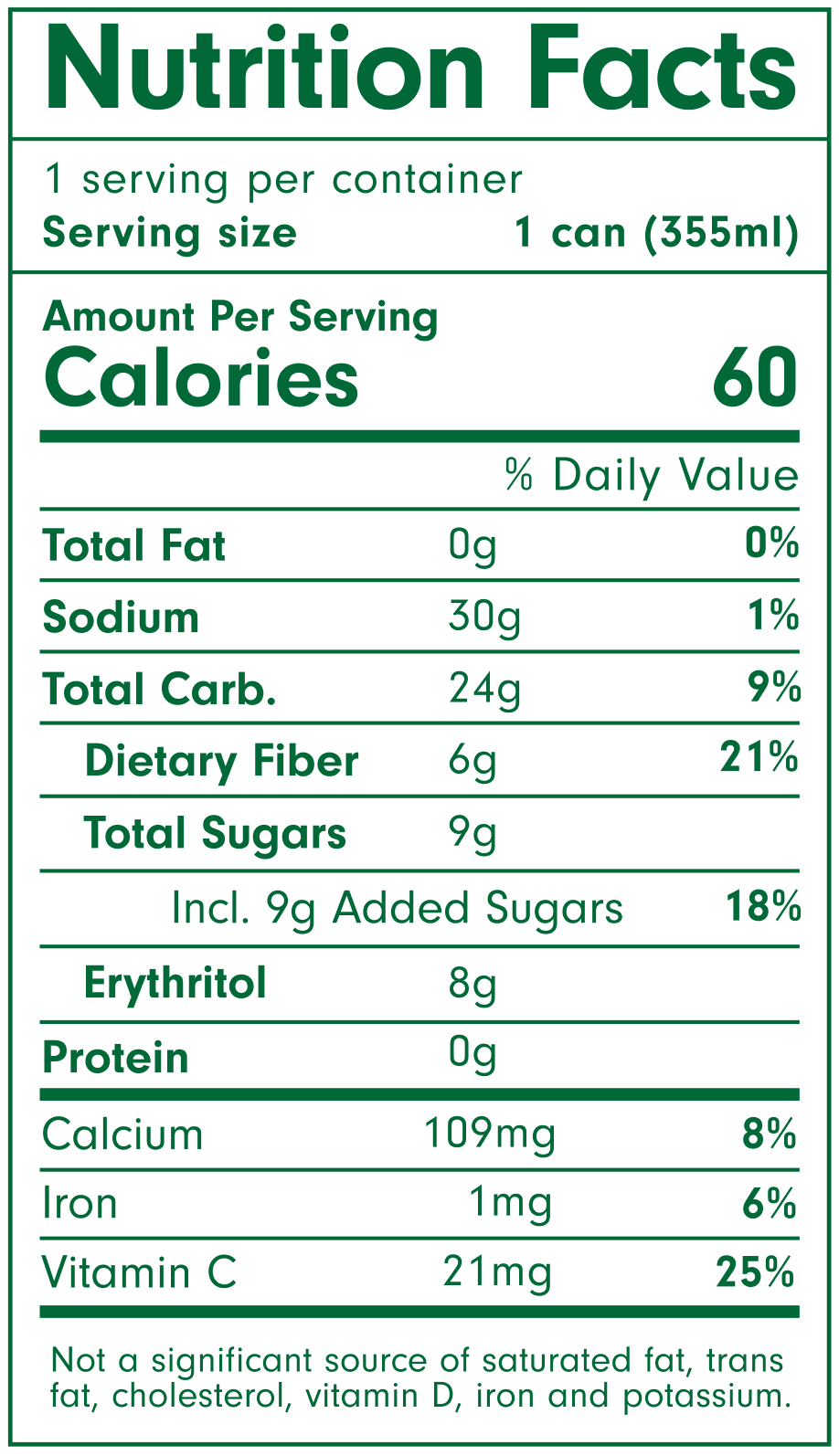 Nutrition Facts